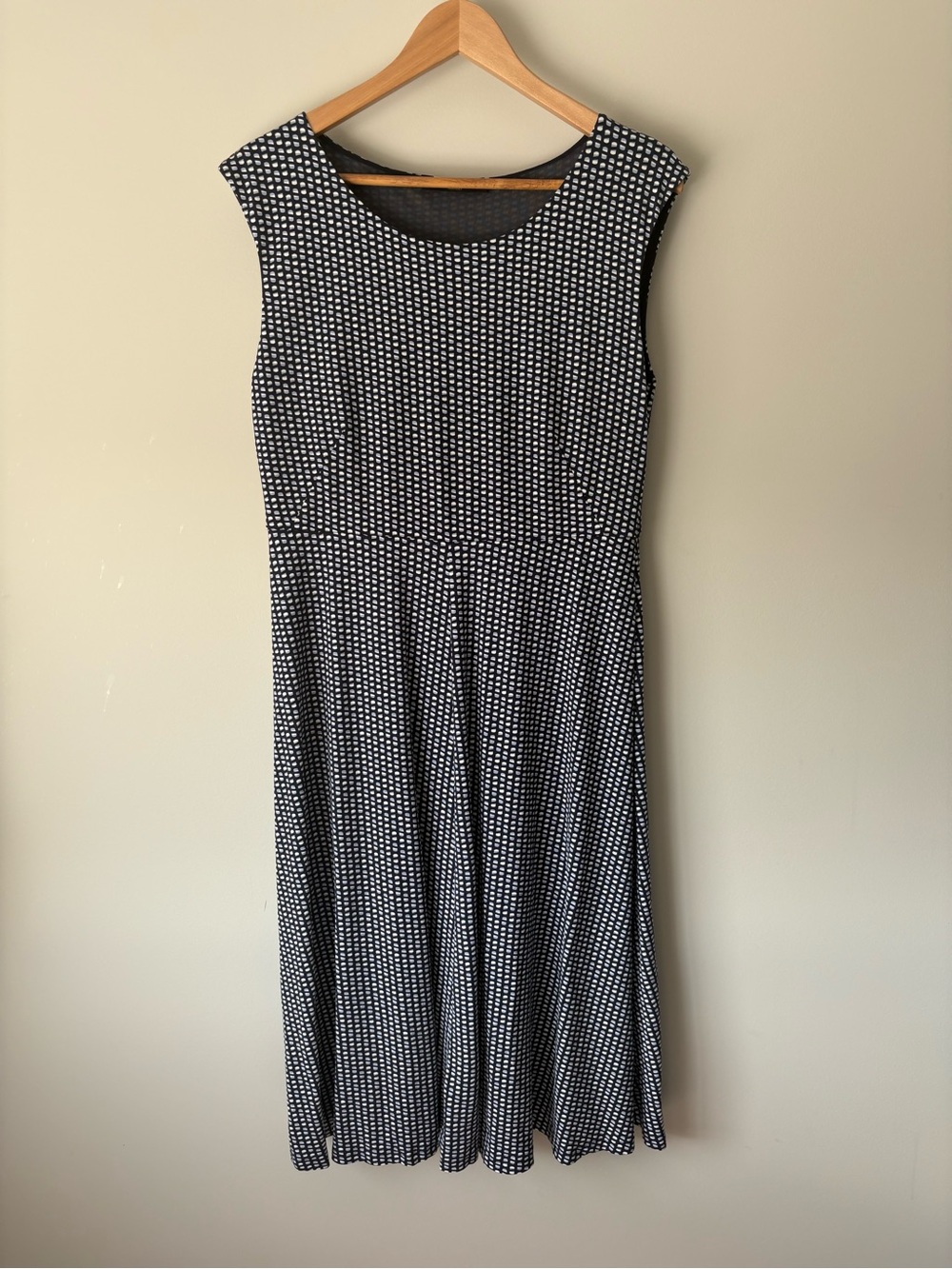 Weekend Max Mara Printed Jersey Fit & Flare Midi Dress XL